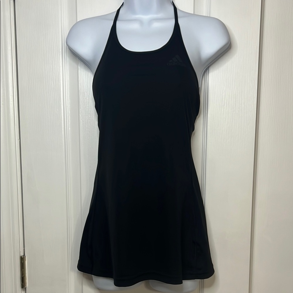 Adidas Black Halter Top